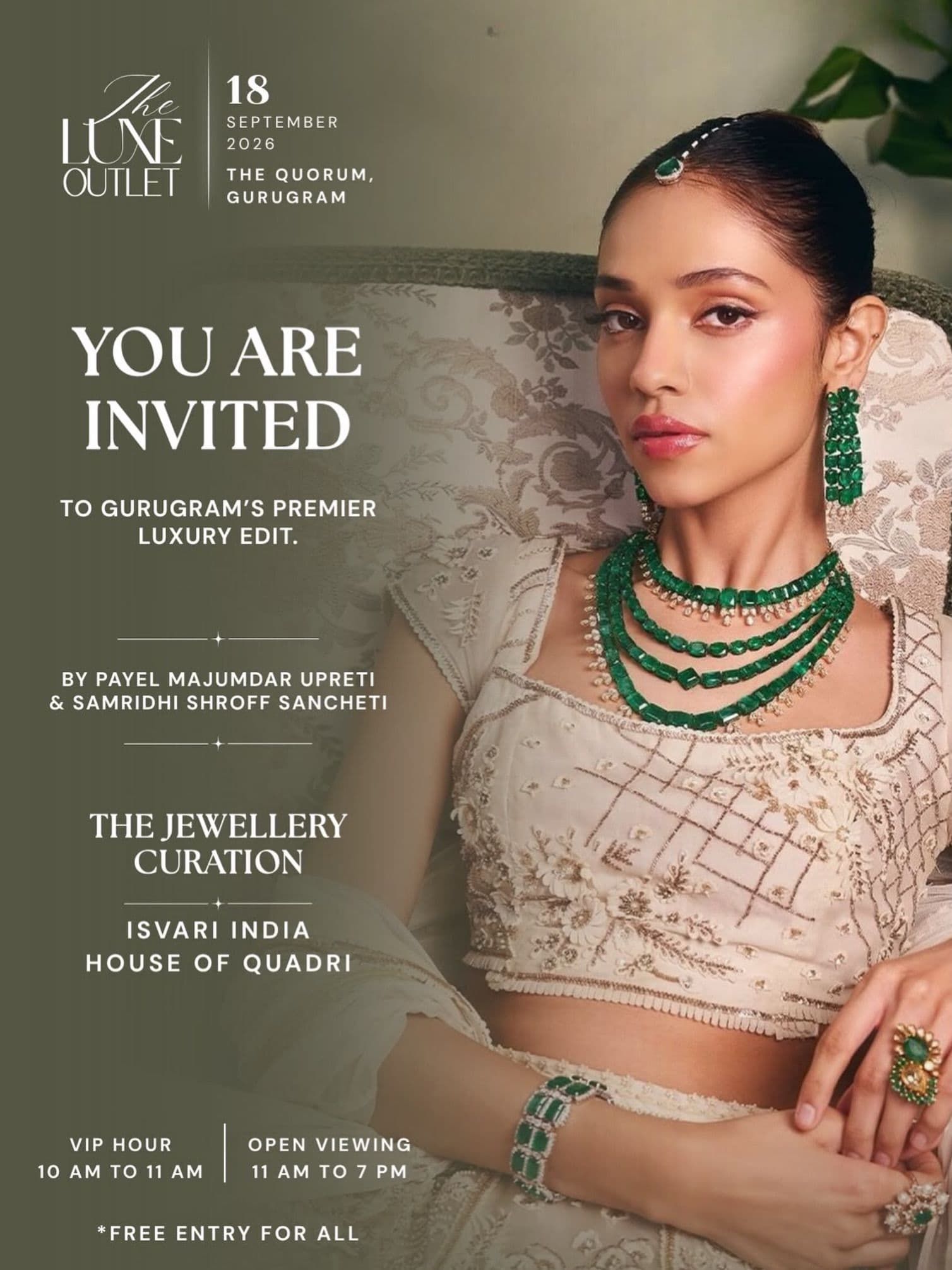 At The Luxe Outlet, discover an exquisite edit of jewellery from @house.of.quadr