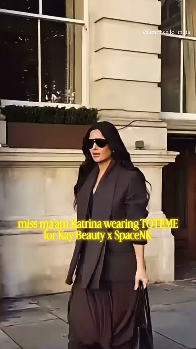 Katrina Kaif @katrinakaif stepped out in her bossgirl avatar in London for the l