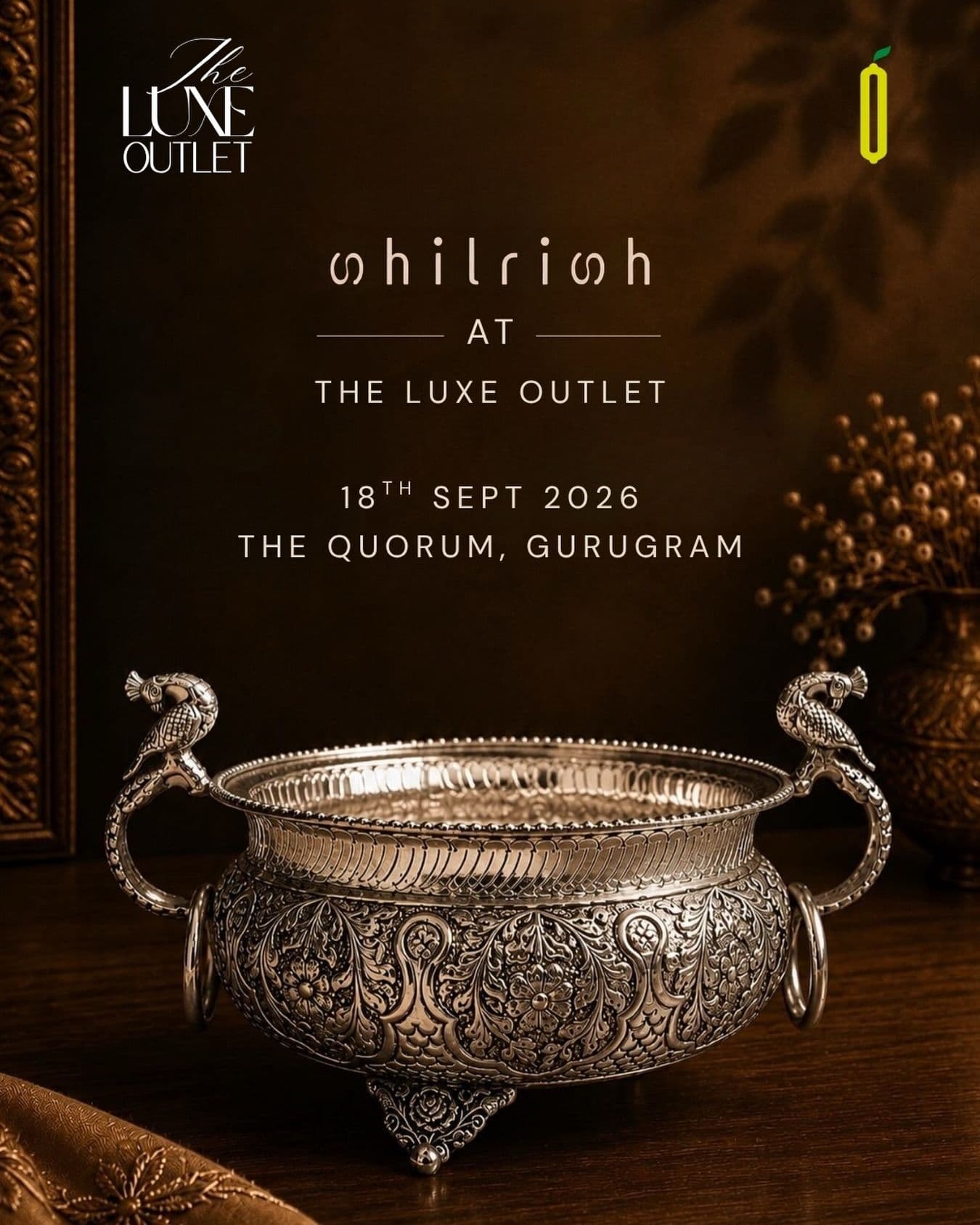 The Luxe Outlet brings you @shilrish , a range of intricate silver artefacts mad